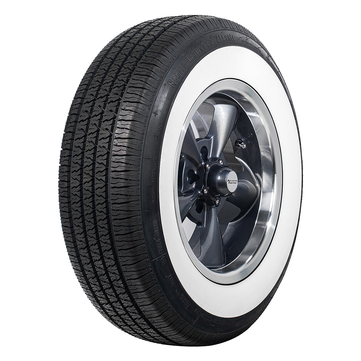 WhitePaw Classic Valkosivu 2½" (64mm)