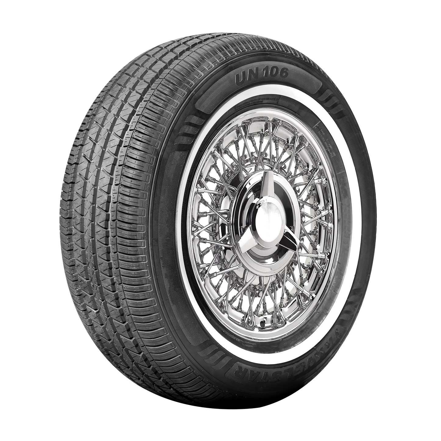 Classic Radial UN106 Valkosivu 18 mm