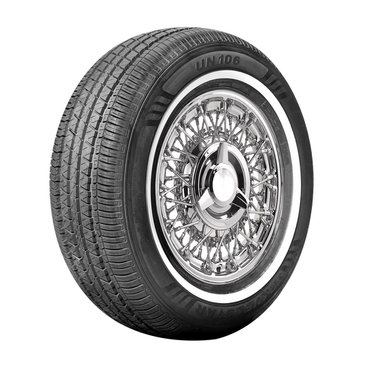 Classic Radial UN106 Valkosivu 18 mm