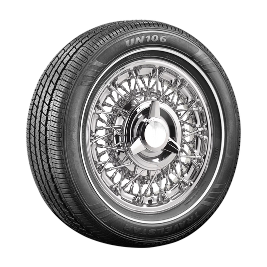 Classic Radial UN106 Valkosivu 9 mm