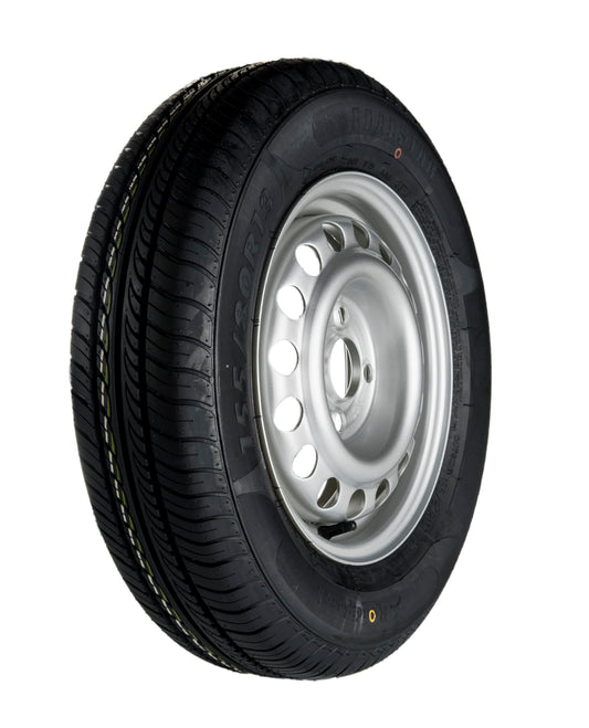 Peräkärryn rengas teräsvanteella 13"