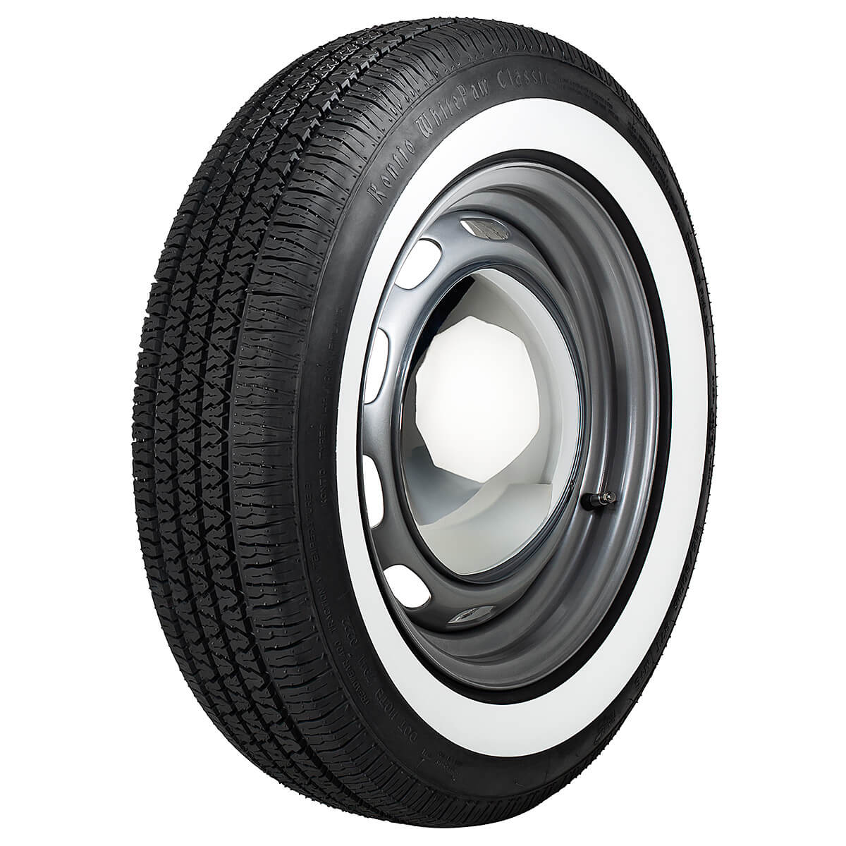 WhitePaw Classic Valkosivu 1½" (40mm)