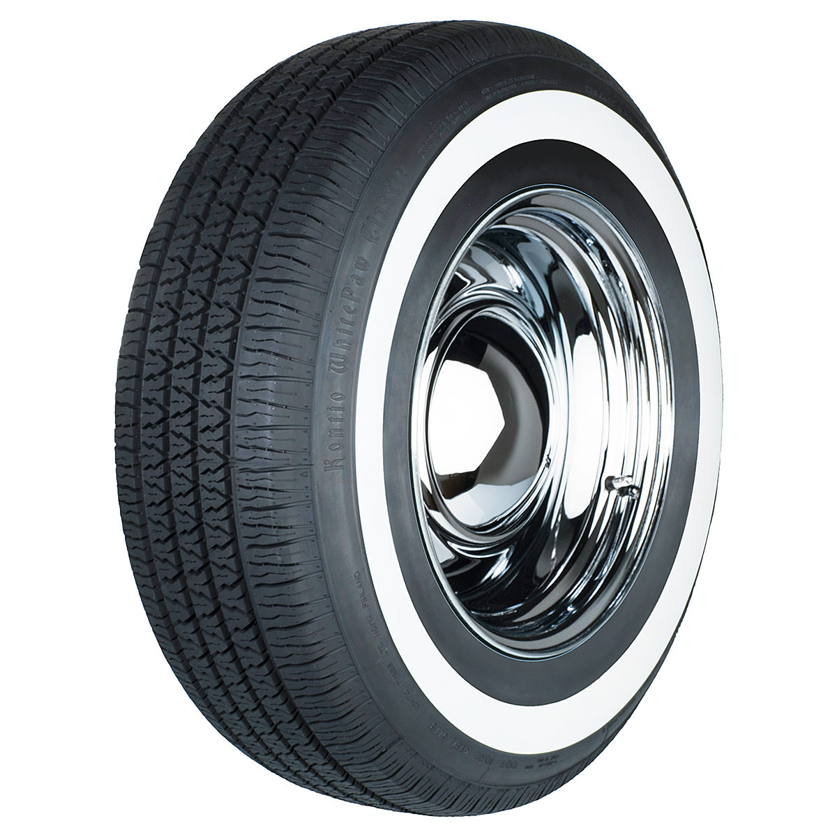 WhitePaw Classic Valkosivu 1¼" (32mm)